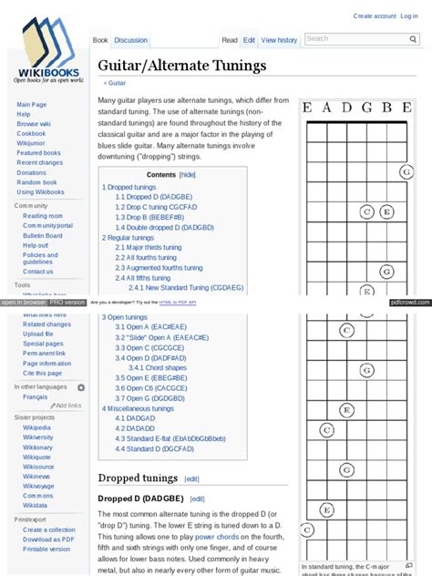 Image result for Alternate Tuning Chart