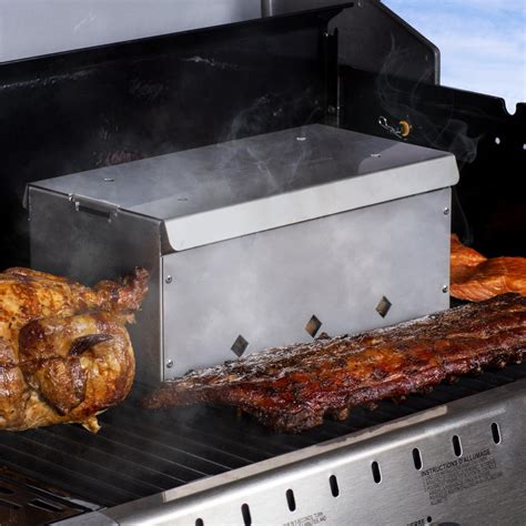 DiamondKingSmoker Stainless Steel Large Smoker/Cooker Smoker Box - DKS ...