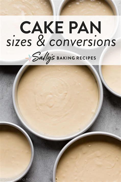 Standard Round Cake Pan Sizes at Roger Marino blog