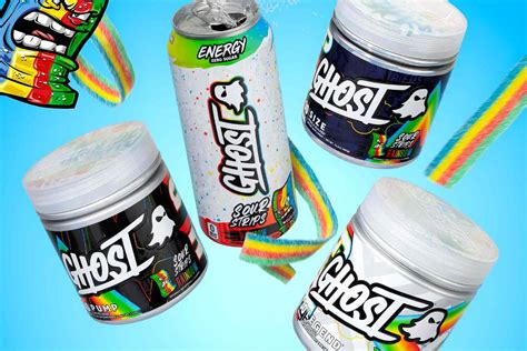 Where to buy the limited Rainbow Sour Strips Ghost supplements