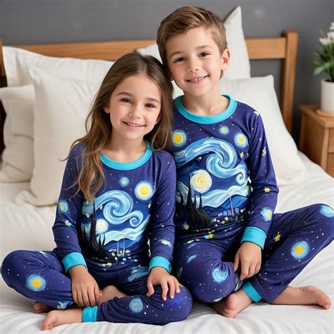 Children’s Starry Night Pajama Set Manufacturer in Bangladesh | PRiTOMTEX