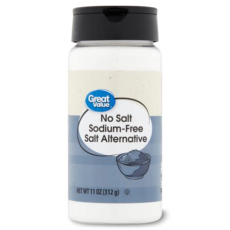 Great Value No Salt Sodium-Free Salt Alternative, 11 oz - Walmart.com