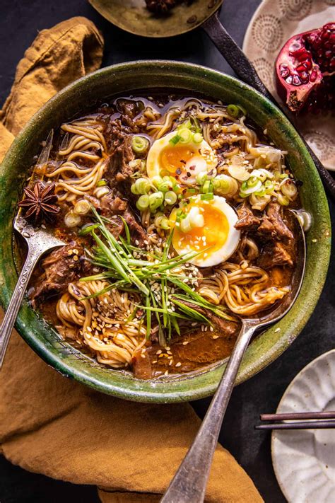 Spicy Miso Braised Beef Ramen | Recipe Cart | Recipe Cart