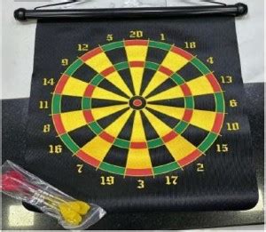 FastFocus Magnetic Dart Board with 6 Magnet Darts for Kids and Adults ...