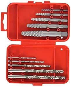 Vermont American 21829 Spiral Flute Screw Extractor and Drill Bit Set ...