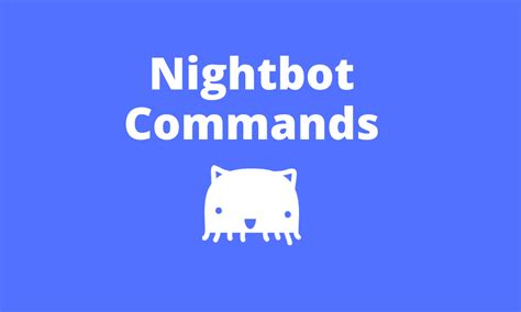 Image result for Nightbot Timer Command