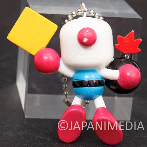 Retro RARE! Bomberman Figure Ballchian #1 Hudson JAPAN GAME FAMICOM NES ...