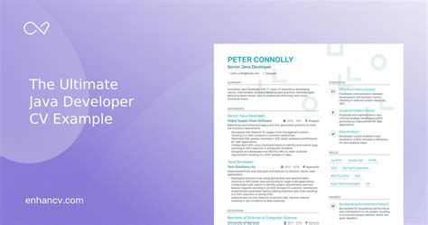 Java Developer CV Sample 的图像结果
