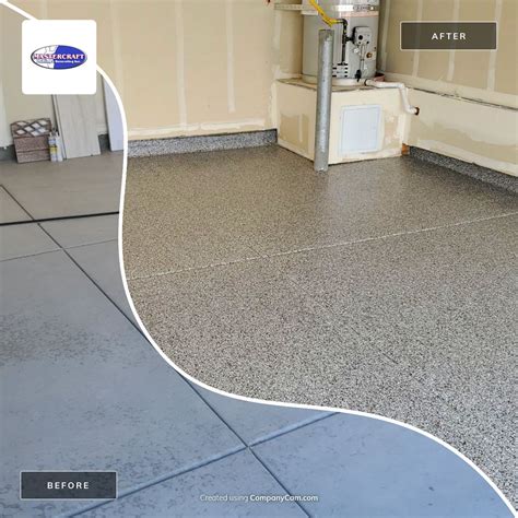 Garage floor coating using Polyaspartics - Reno Painting & Decorating ...