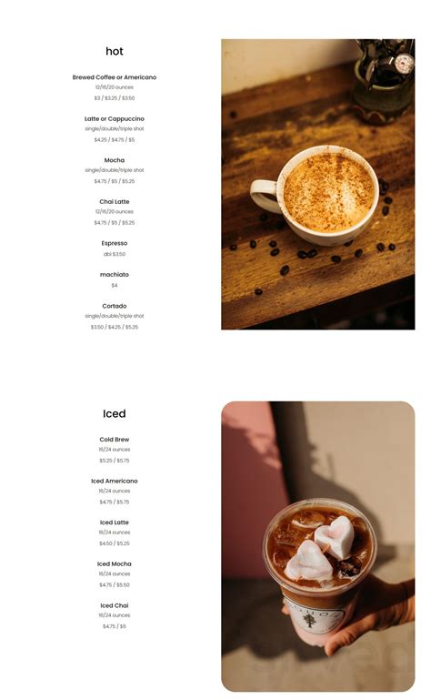 Sequoia Coffee Co. menus in Three Rivers, California, United States