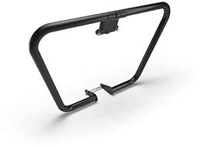 WHEETOYKART Black Trapezium Engine Guard For Royal Enfield Meteor, All ...