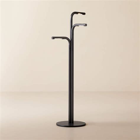 Triton Articulating Unlacquered Brass Floor Lamp | CB2