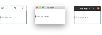 PyQt5 Basic Widgets 的图像结果