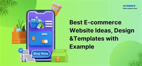 Best E-commerce Website Ideas, Templates with Example
