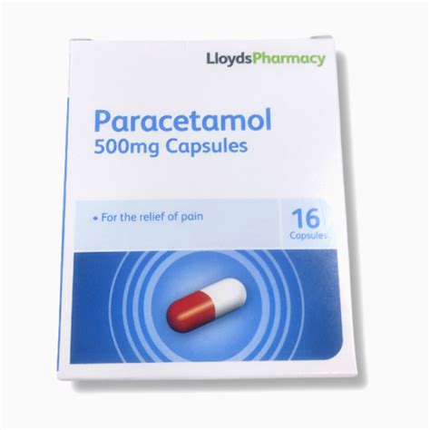 16 Capsules of 500mg Paracetamol Pain Relief - India | Ubuy