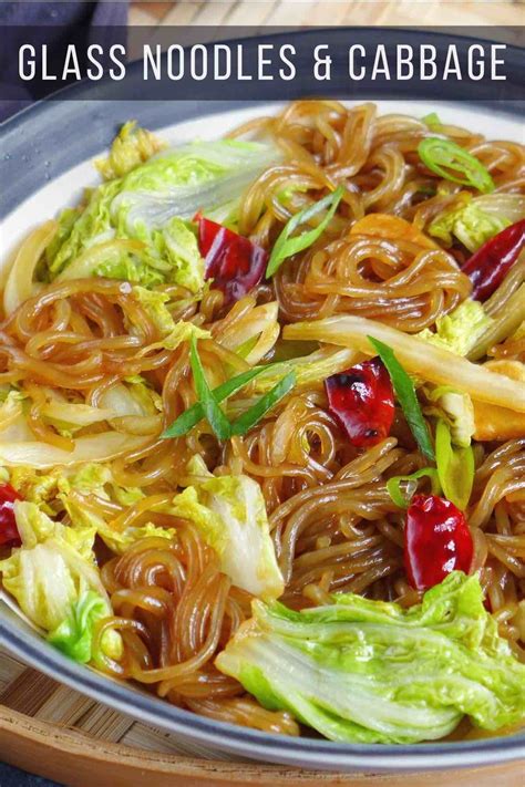 Glass Noodles with Napa Cabbage (白菜炖粉条) | Recipe | Glass noodles recipe ...