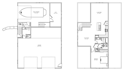 Garage With Living Quarters Floor Plans