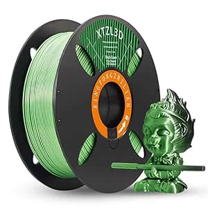 XTZL3D Dual Color Silk 3D Printing Filament, 2-in-1 co-Extruded, high ...