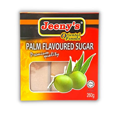 (MALAYSIA) JEENYT’S – Palm Flavoured Sugar 260G - Asia Grocery Town