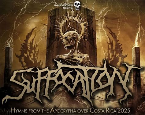 Suffocation "Hymns from the apocrypha over Costa Rica" ??, Pepper's ...