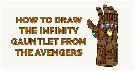 Infinity Gauntlet Tutorial Drawing 的图像结果