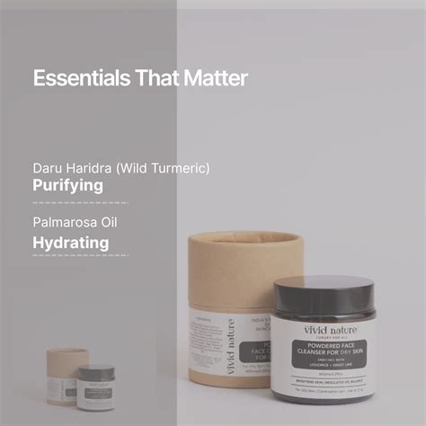 Powder Cleanser for Very Dry Skin | Best Dry Skin Cleanser – Vivid Nature