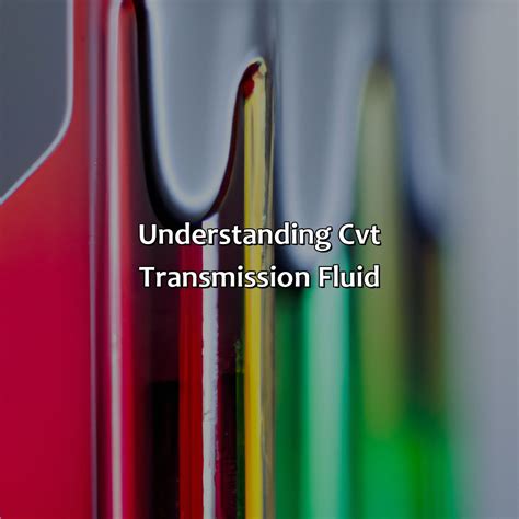 What Color Is Cvt Transmission Fluid - colorscombo.com