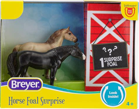 Buy Breyer Horses Stablemates Mystery Horse Foal Surprise | Open and ...