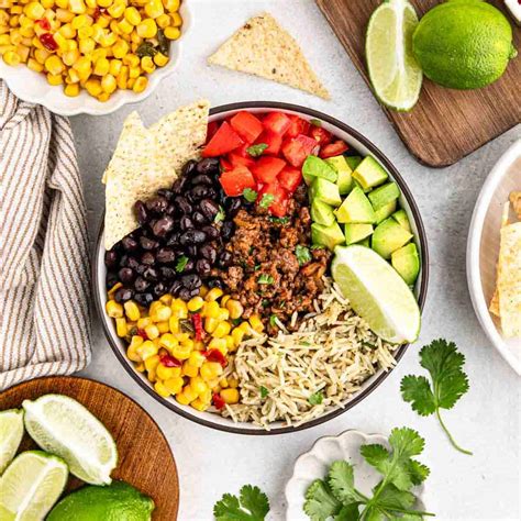 Taco Bowl Recipe, Quick and Easy