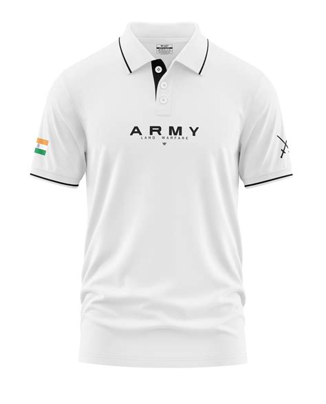 Army Land Warfare Polo Collar T-Shirt – Warriorworld