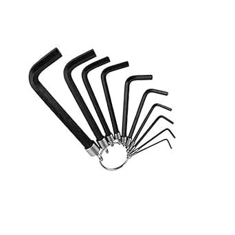 10 in 1 Metric Combination Hexagonal Key Allen Wrench (1.5mm 2mm 2.5mm ...