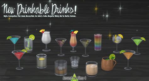 Image result for Sims 4 Alcohol Mod