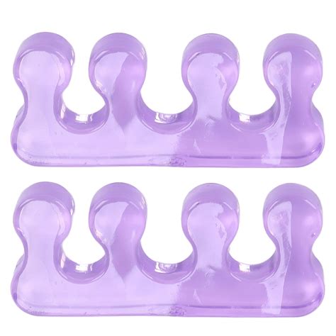 Buy Toe Separator, Silica Gel Reusable Correct Toes Washable Toe ...