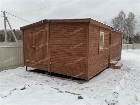 Модульный Дачный Сарай 5,8х4,4 купить в Калуге с доставкой от 223000 рублей