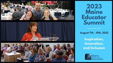 Registration Opens June 1st for the 2023 Maine DOE Educator Summit ...