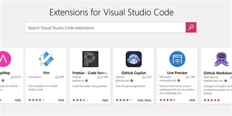 Extensions VS Code 的图像结果