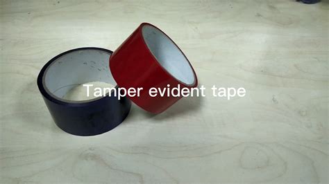 High Quality Carton Packing Tape Void Security Tape Tamper Evident Tape ...