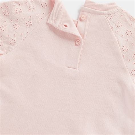 Buy Mothercare Girls Full Sleeves Casual Dress -Pack of 1-Dark Blue ...