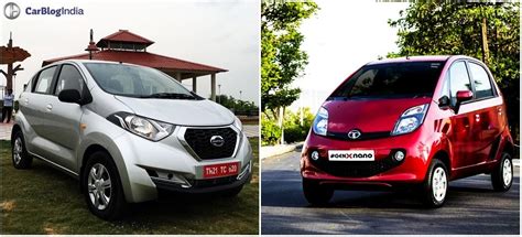 Datsun Redi GO vs Tata Nano GenX » Car Blog India