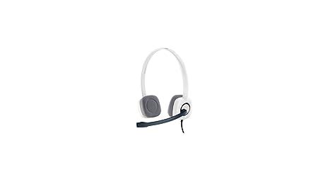 Amazon.in: Buy Logitech H150 Wired On Ear Headphones With Mic (White ...