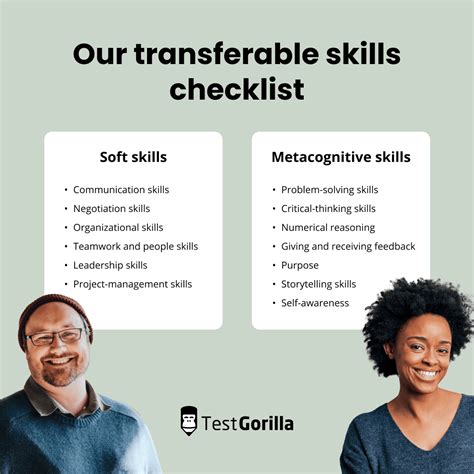 Transferable skills checklist: A guide for employers - TG