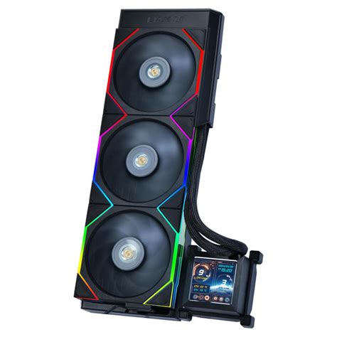 LIAN LI HYDROSHIFT LCD 360TL LIQUID CPU COOLER - BLACK G89.GHSLCD36TB ...