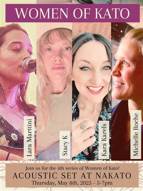 Women of Kato (4th Series) Kara Karels, Michelle Roche, Lara Marttini ...