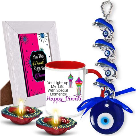 Buy May This Diwali Fulfill Your Dreams 2 Diyas, Big Feng Shui ...