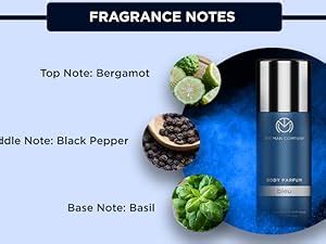 Buy The Man Company Body Perfume For Men - Noir | No Gas Deodorant ...