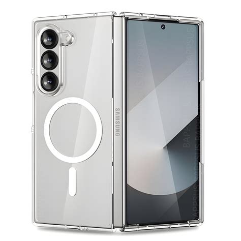 Crystal Clear Magsafe Case for Galaxy Z Fold6 – CaseAnytime