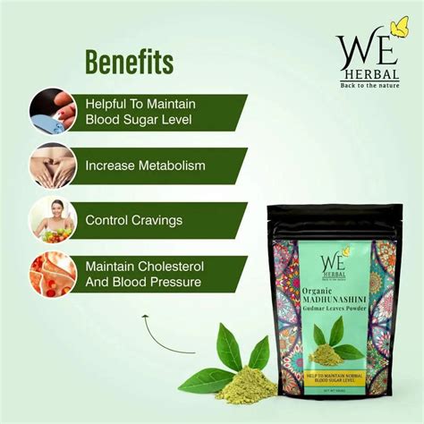 Organic Madhunashini Powder | Madhunashini - We Herbal