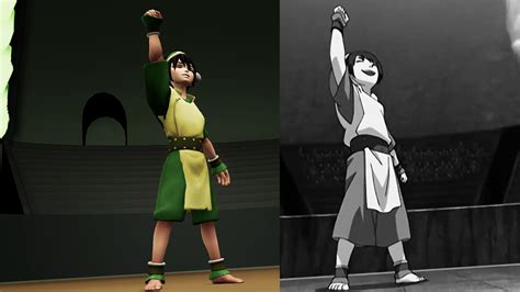 ArtStation - Toph Vs The Boulder - Avatar Fan Project