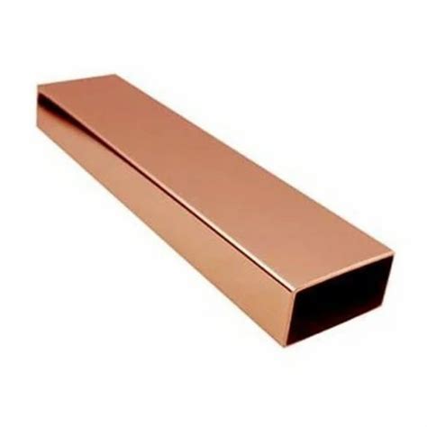 Copper Pipe - Copper Rectangle Pipe Manufacturer from Valsad