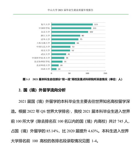 中山大学2021届毕业生就业质量报告_北京高考在线